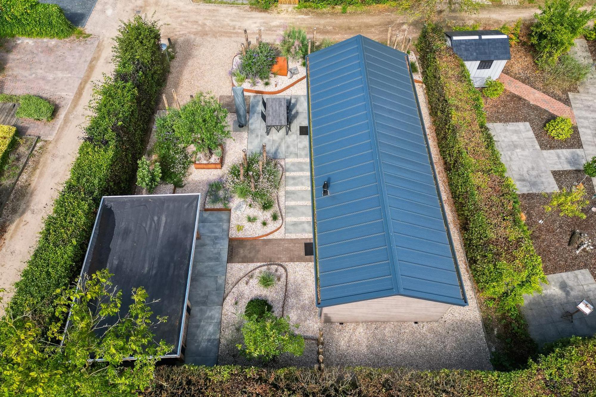 Modern Ingericht Chalet Op Groen Park Op De Veluwe Epe Exterior photo